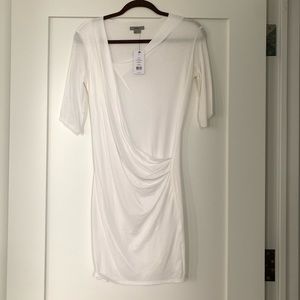 NEW Helmut Lang white dress